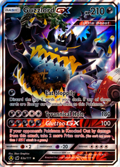 Guzzlord GX 63a/111 Wave Holo Promo - Guzzlord GX Box